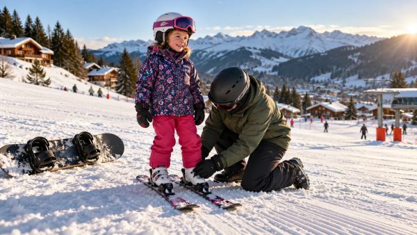 Ski ou snowboard pour enfant : quelle option choisir ?